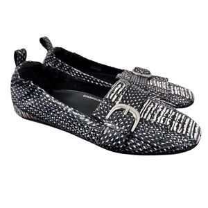 FitFlop Snake Print Loafer Womens Size 6 Slip On Comfort Shoe‎ Business Casual